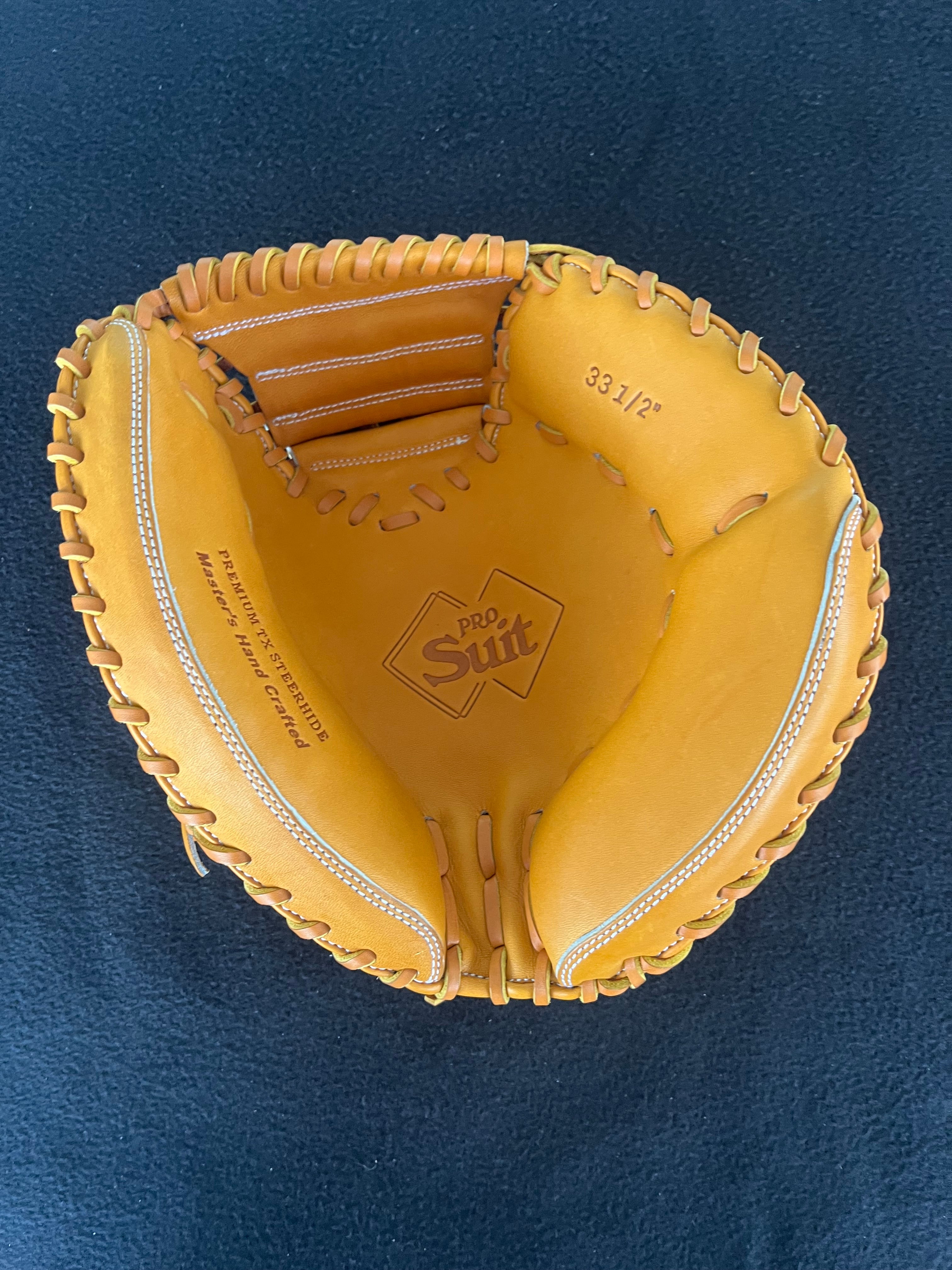33.5" Pro Suit Catchers Mitt RHT Tan
