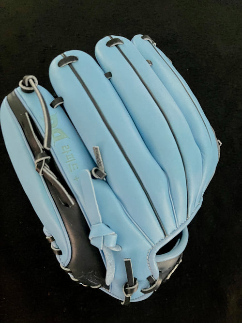 11.25" Alpha Youth Fit RHT I-Web Light Blue and Black