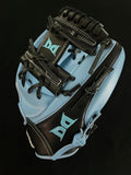 11.25" Alpha Youth Fit RHT I-Web Light Blue and Black