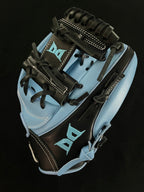 11.25" Alpha Youth Fit RHT I-Web Light Blue and Black