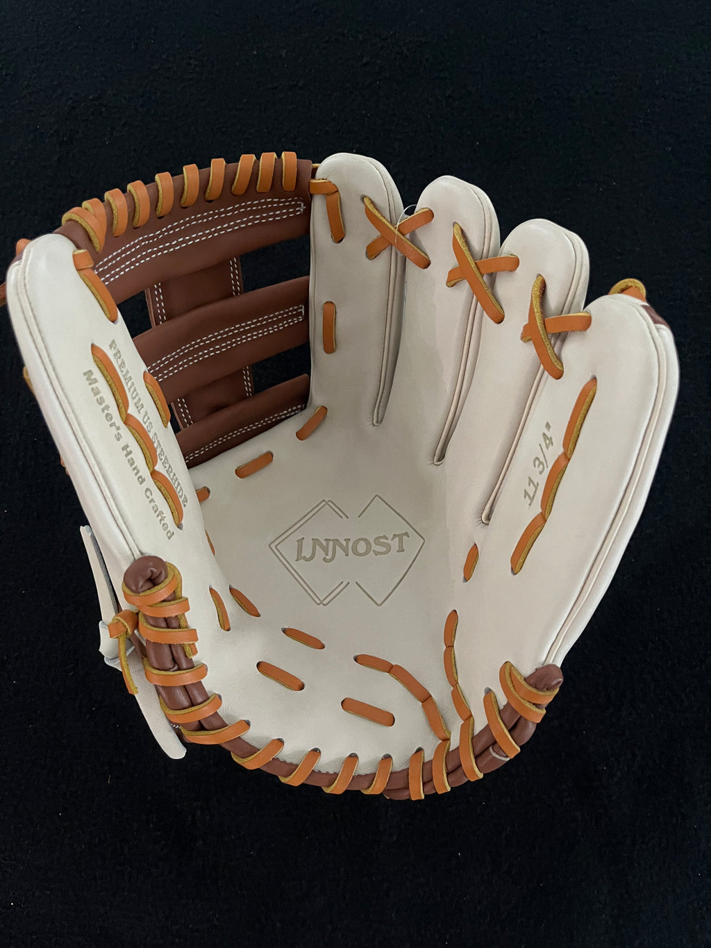 11.75" Innost RHT Single Post Web Beige & Mocha