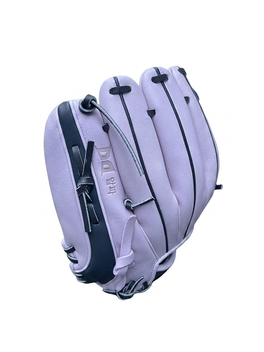 11.5" Alpha Youth Fit RHT VH-Web Light Purple (lavender) and Navy